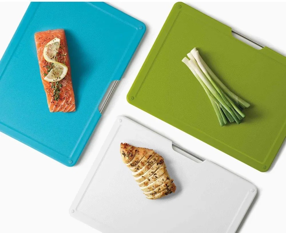 Tocătoare cu suport 3 buc. 23x31,5 cm Folio Slim – Joseph Joseph