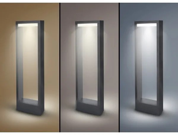 Lampă LED de exterior Brilagi RAGUSA LED/7W/230V 3000/4000/6000K antracit IP54 50 cm