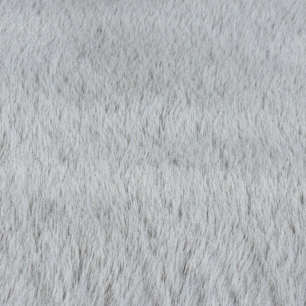 Blană gri deschis sintetică 200x290 cm Ivy Luxury Fur – Flair Rugs