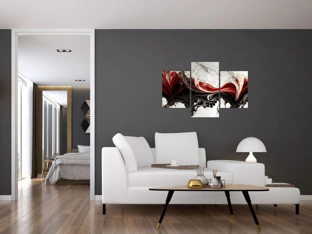 Tablou - Abstract marmură (90x60 cm)