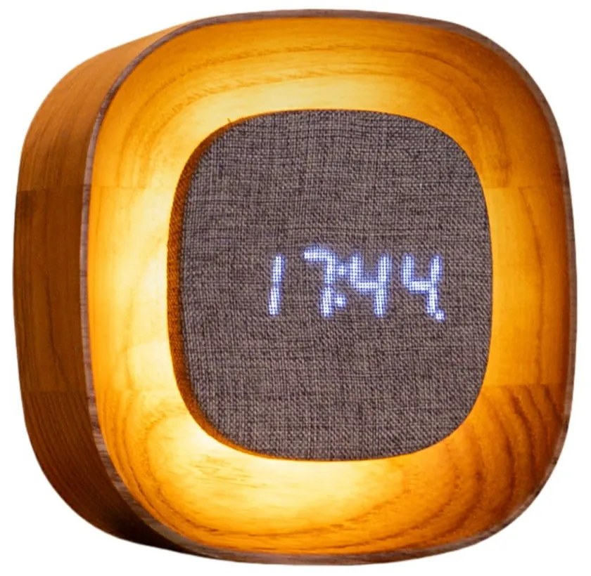 Ceas deșteptător digital Lumos Ash – Gingko