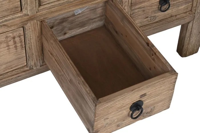 Dulap din lemn masiv cu 9 sertare, Timber