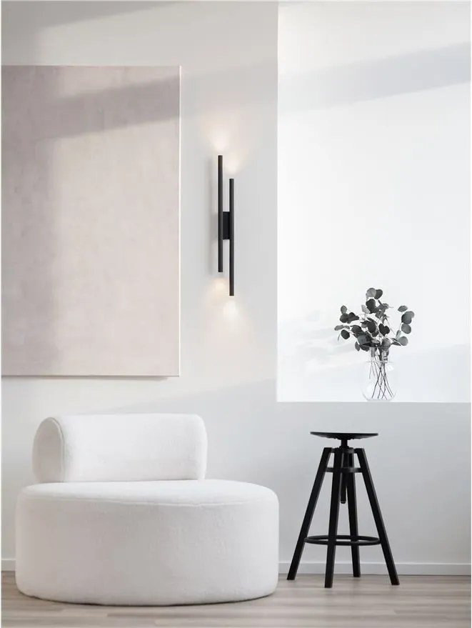 Aplica LED iluminat ambiental BRILLIA negru nisip