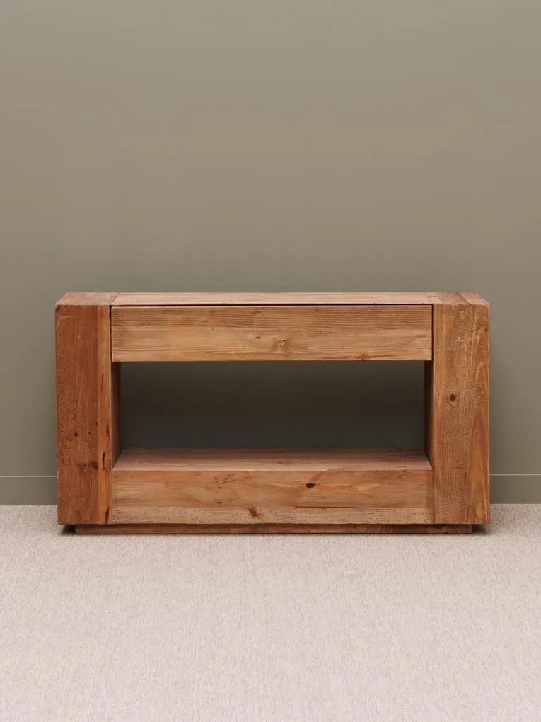 Consola din lemn de pin reciclat, Yakta