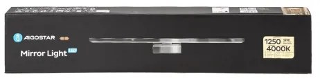 Aigostar - Corp de iluminat LED pentru oglindă de baie LED/12W/230V 4000K 60cm IP44 aluminiu