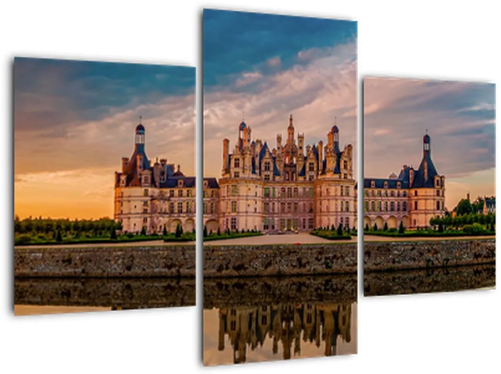 Tablou cu castel (90x60 cm)