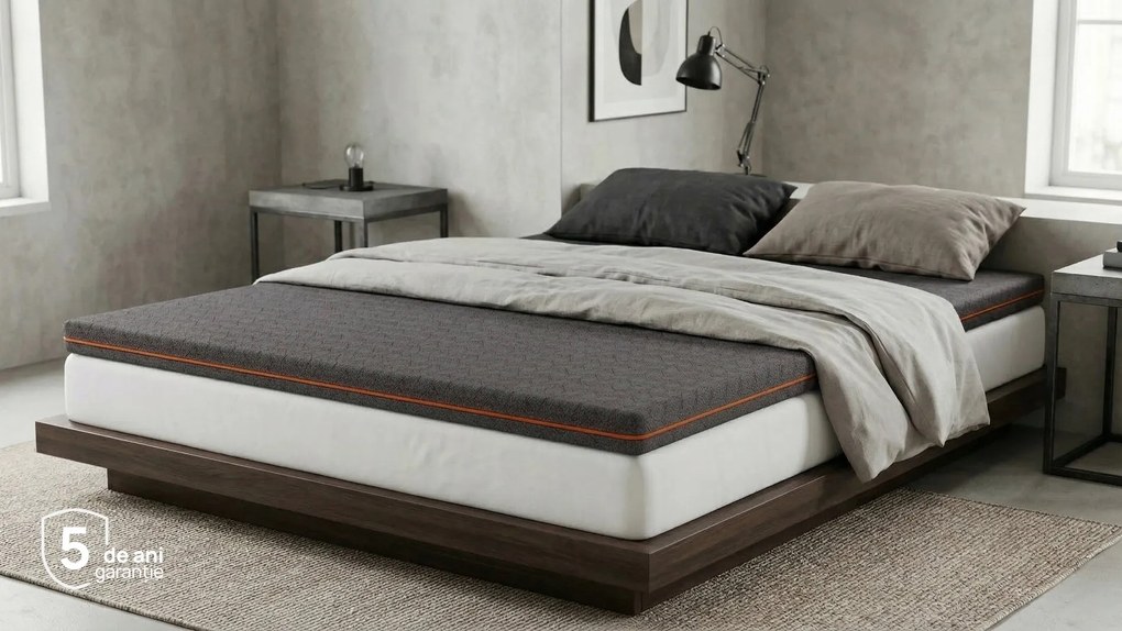Topper saltea Sleepy, Panda Original, 120x200x6, Medie-tare