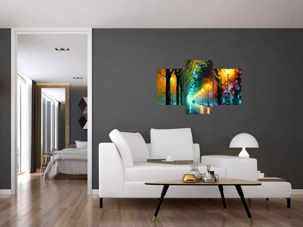 Tablou - Plimbare de noapte (90x60 cm)
