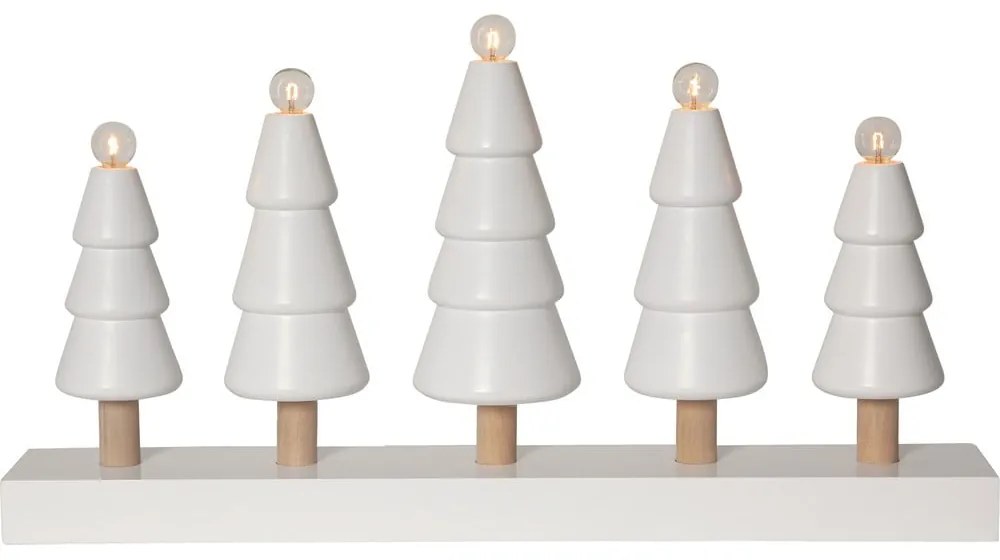 Decorațiune luminoasă de Crăciun albă Skog – Star Trading