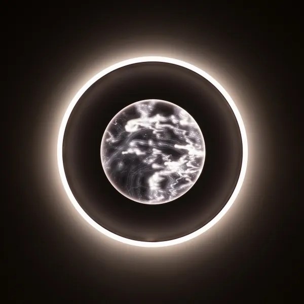 Brilagi - Corp de iluminat LED dimabil VIRELA, 86W, 230V, 3000-6000K, Ø 50 cm + telecomandă