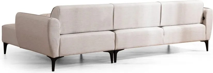 Colțar alb Belissimo, colț pe partea dreaptă – Balcab Home