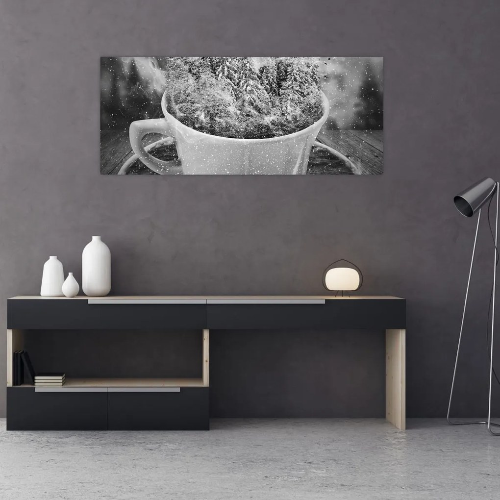 Tablou - O ceașcă de natură (120x50 cm)