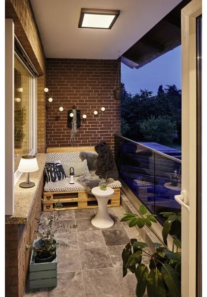 Lampă solară dimabilă LED/0,8W IP44 LILLESOL 3,7V Paulmann 94309