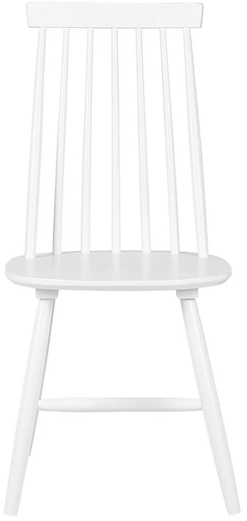 Set 2 buc. scaune pentru sufragerie Burank (alb). 1009961