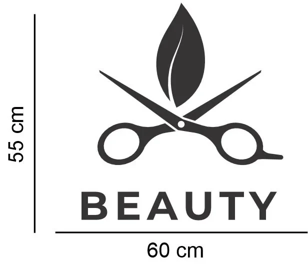 Sticker perete Salon Beauty 15