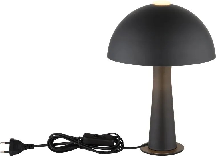 Veioza/Lampa de masa moderna JULIA neagra