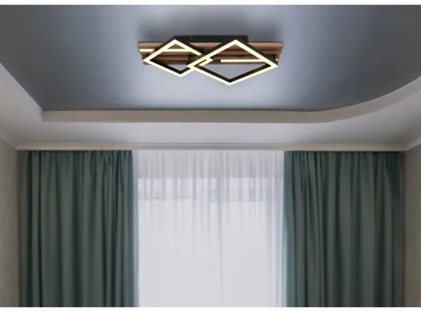 Plafonieră LED Globo 67344D1 OBRIEN LED/25W/230V 3000K 31x47,5 cm