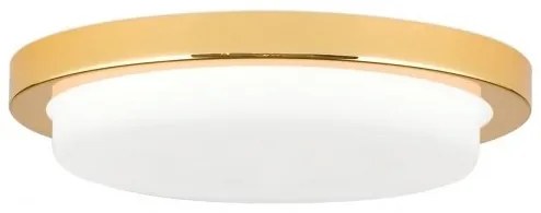 Plafoniera LED moderna LEROX 20cm aurie 24K