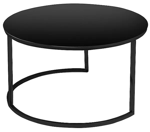 Masa de cafea Atlanta D, neagra