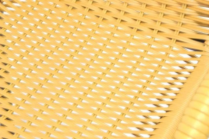 Set 4x scaune de grădină Polirattan+masă de sticlă