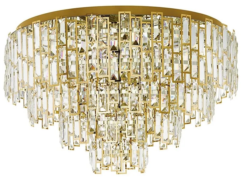 Plafonieră CALMEILLES 10xE14/25W/230V d. 78 cm Eglo 39612