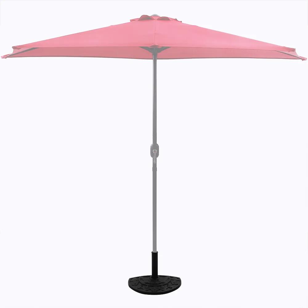 Suport umbrela semicircular pentru umbrele de terasa