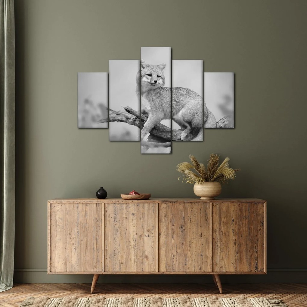 Tablou - Vulpe gri (150x105 cm)
