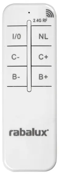 Rabalux 6869 - Plafonieră LED dimmabilă THABITA, 54W, 230V, cu telecomandă