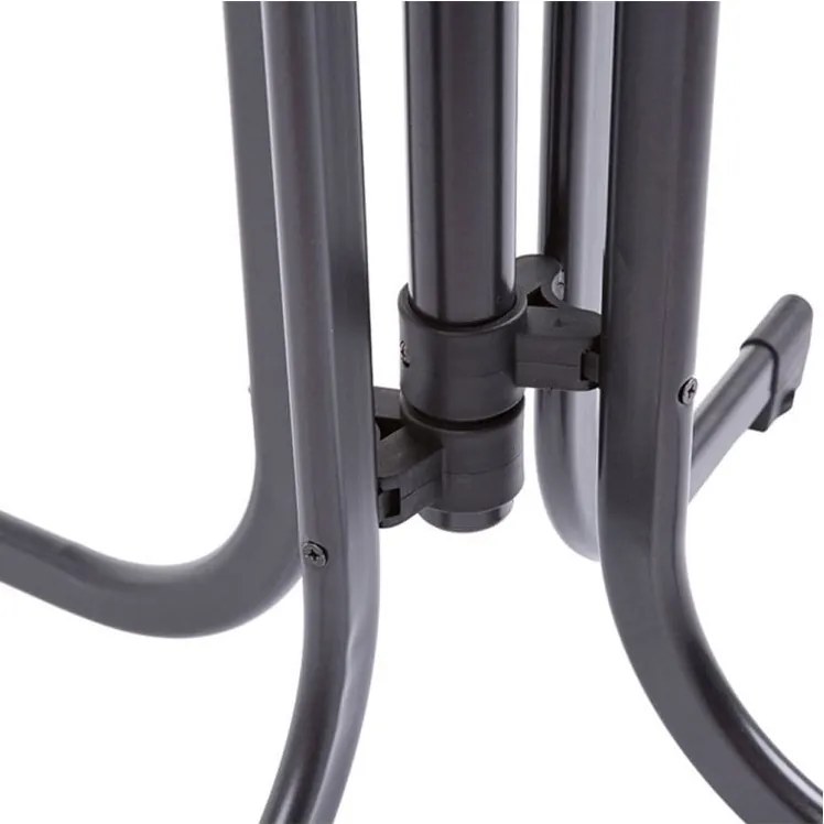 Masă de grădină rotundă din metal ø 70 cm Pizarra – Dajar