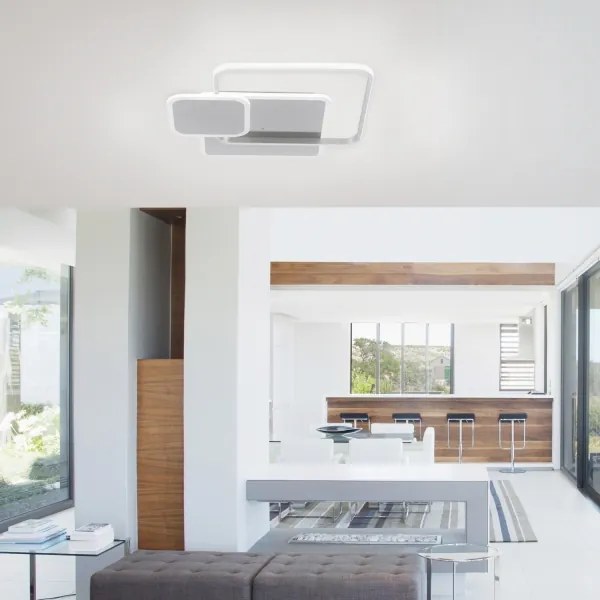 Paul Neuhaus 8319-55 - LED Plafonieră dimmabilă EMILIO LED/53W/230V + Telecomandă