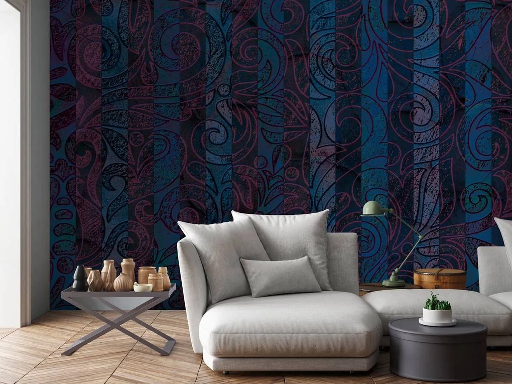 Fototapet - Ornament în dungi (152,5x104 cm)