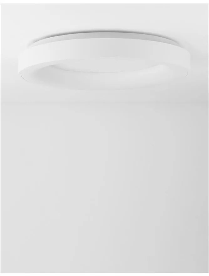 Plafoniera LED 4000K moderna 60cm RANDO THIN alba NVL-9353850