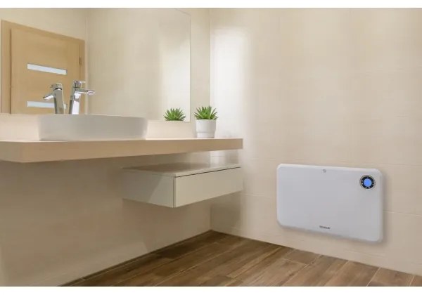 Sencor - Convector cu ecran LCD și termostat, 750 W / 1500 W / 230 V, IP24