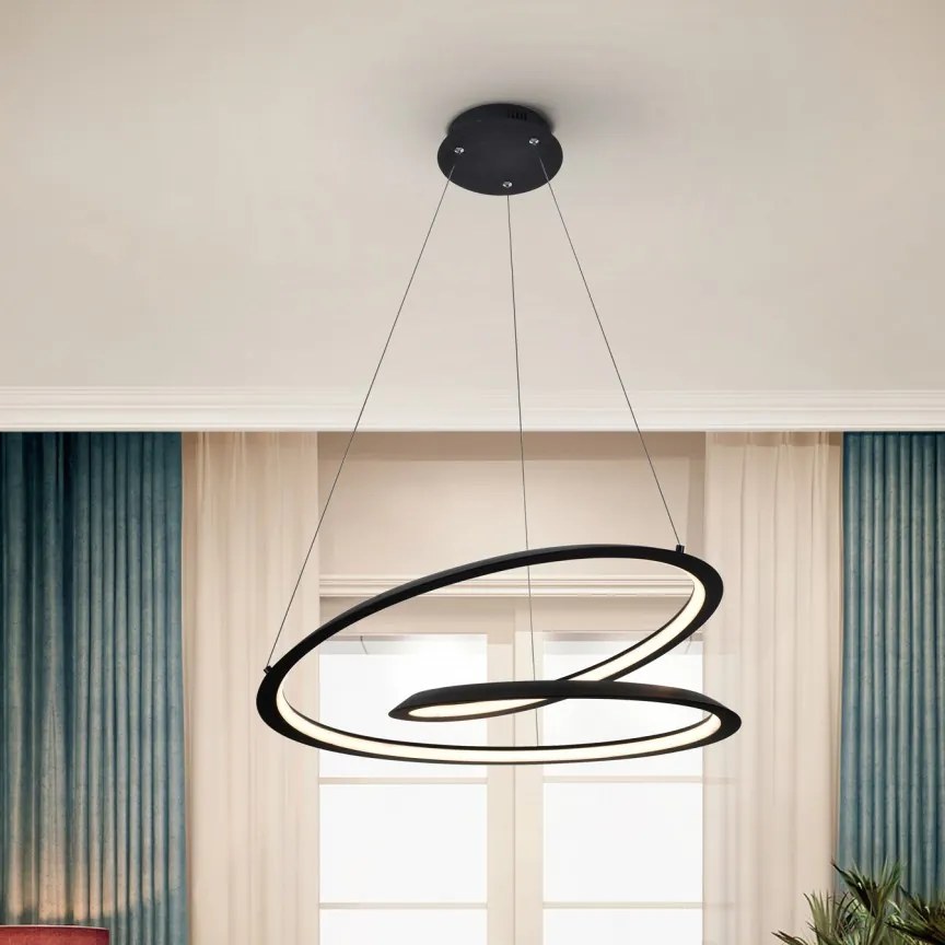 Lustra LED design ultra-modern Looping Ã60cm