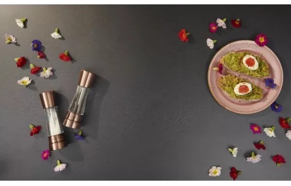 Cole&Mason DERWENT set 2 râșnițe sare și piper, 19 cm, cupru