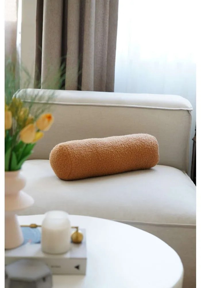 Pernă decorativă din material bouclé 14x50 cm Top – Mioli Decor