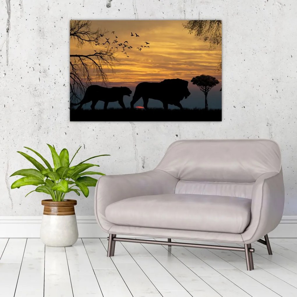 Tablou cu Safari (90x60 cm)