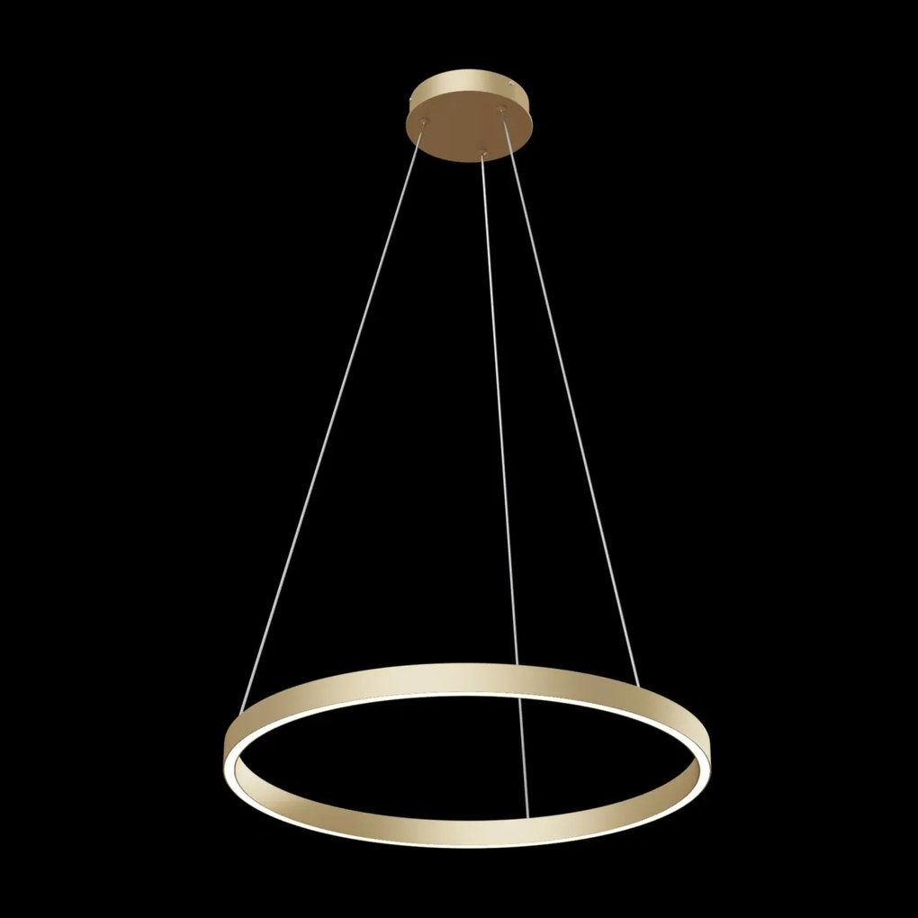 Lustra suspendata LED design tehnic, diametru:60cm, Rim alama MYMOD058PL-L32BS4K