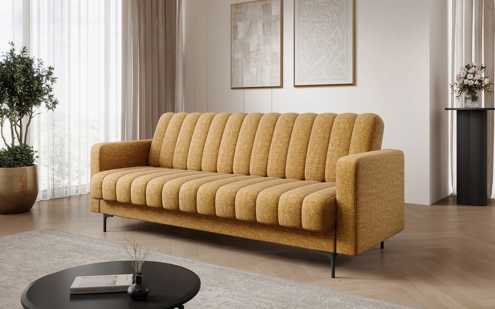 Canapea lemn masiv extensibilă Roneyra 212×89 cm Personalizabilă - Xillar 04