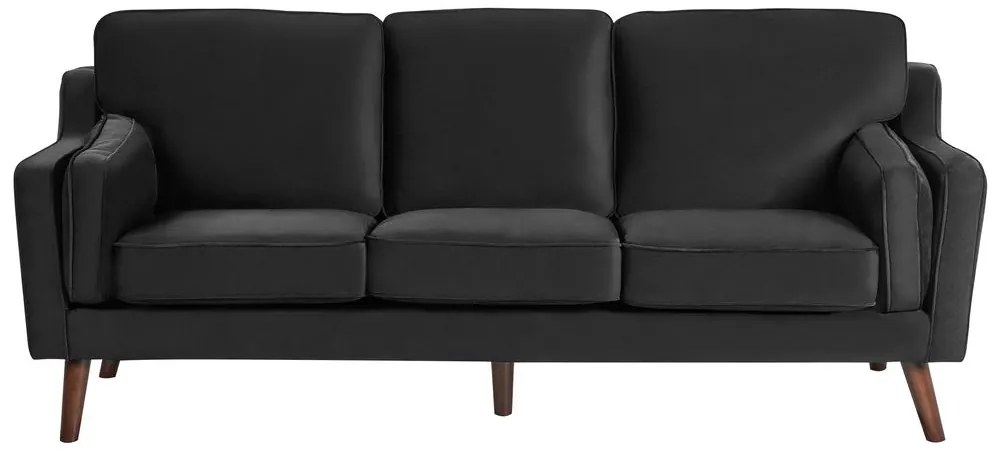 Canapea 3 locuri Lulea (negru) . 1008784