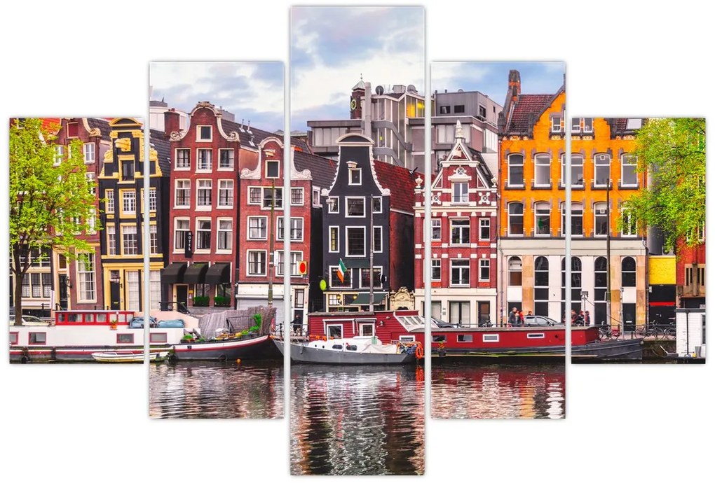 Tablou - Amsterdam, case de dans (150x105 cm)