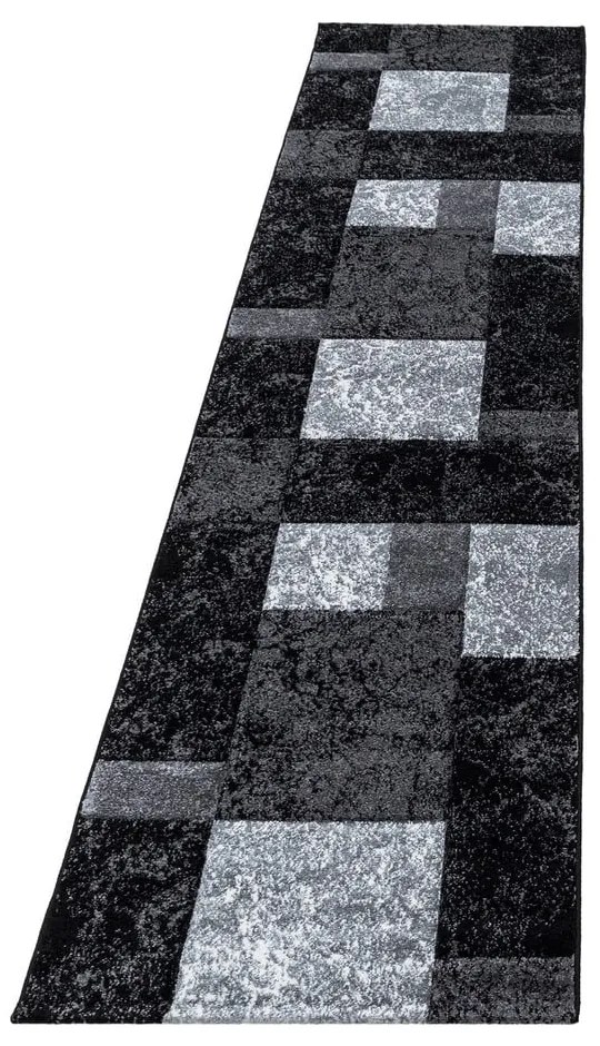 Covor tip traversă gri închis 80x300 cm Hawaii – Ayyildiz Carpets