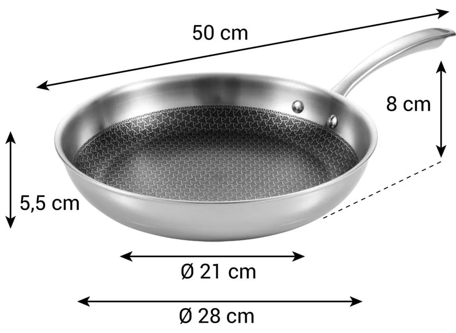 Tigaie ø 28 cm SteelCraft – Tescoma