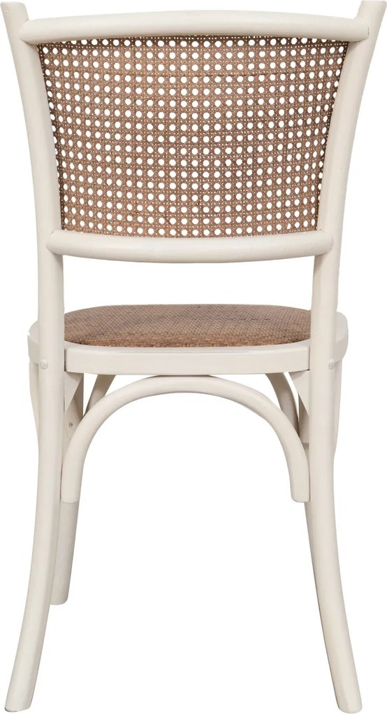 Scaun Thonet din lemn masiv si sezut din ratan