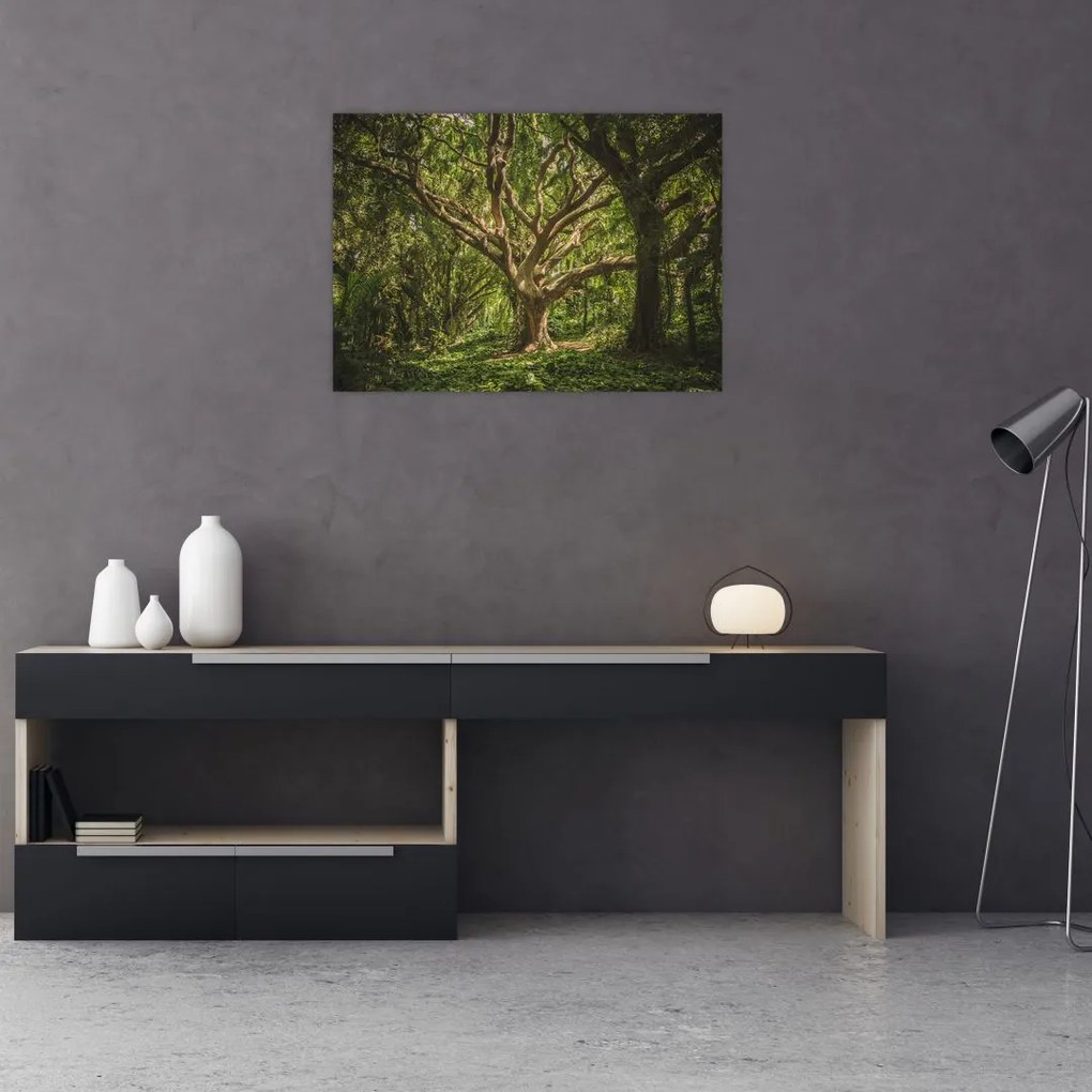 Tablou cu copaci (70x50 cm)