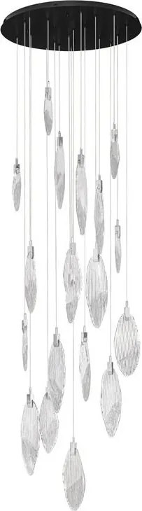 Lustra LED XXL suspendata design decorativ SERIQ D-81cm