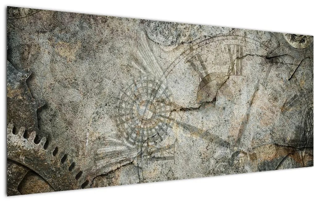 Tablou - Curgerea timpului (120x50 cm)