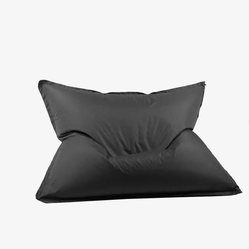 Fotoliu tip Perna Magic Pillow, Material impermeabil - Gri inchis