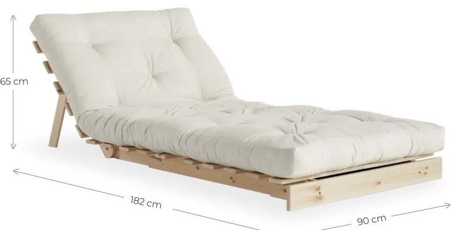 Fotoliu variabil Karup Design Roots Raw/Clay Brown