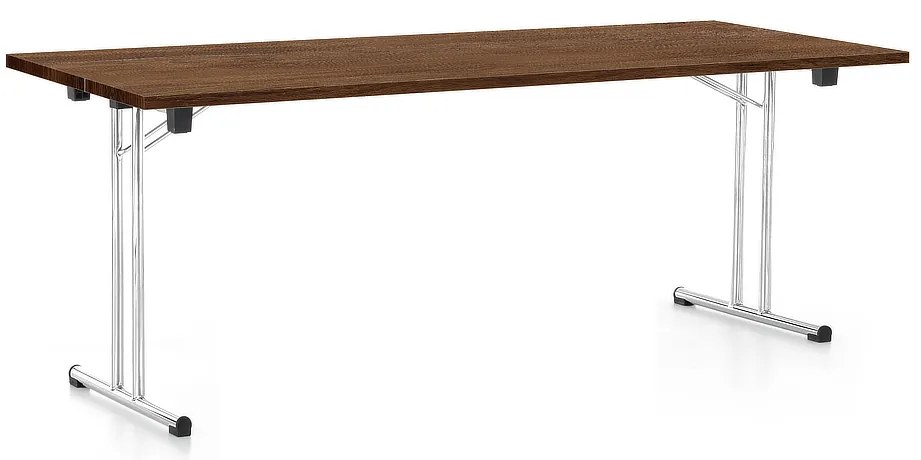 Masă plianta 200 x 80 cm, stejar silverjack